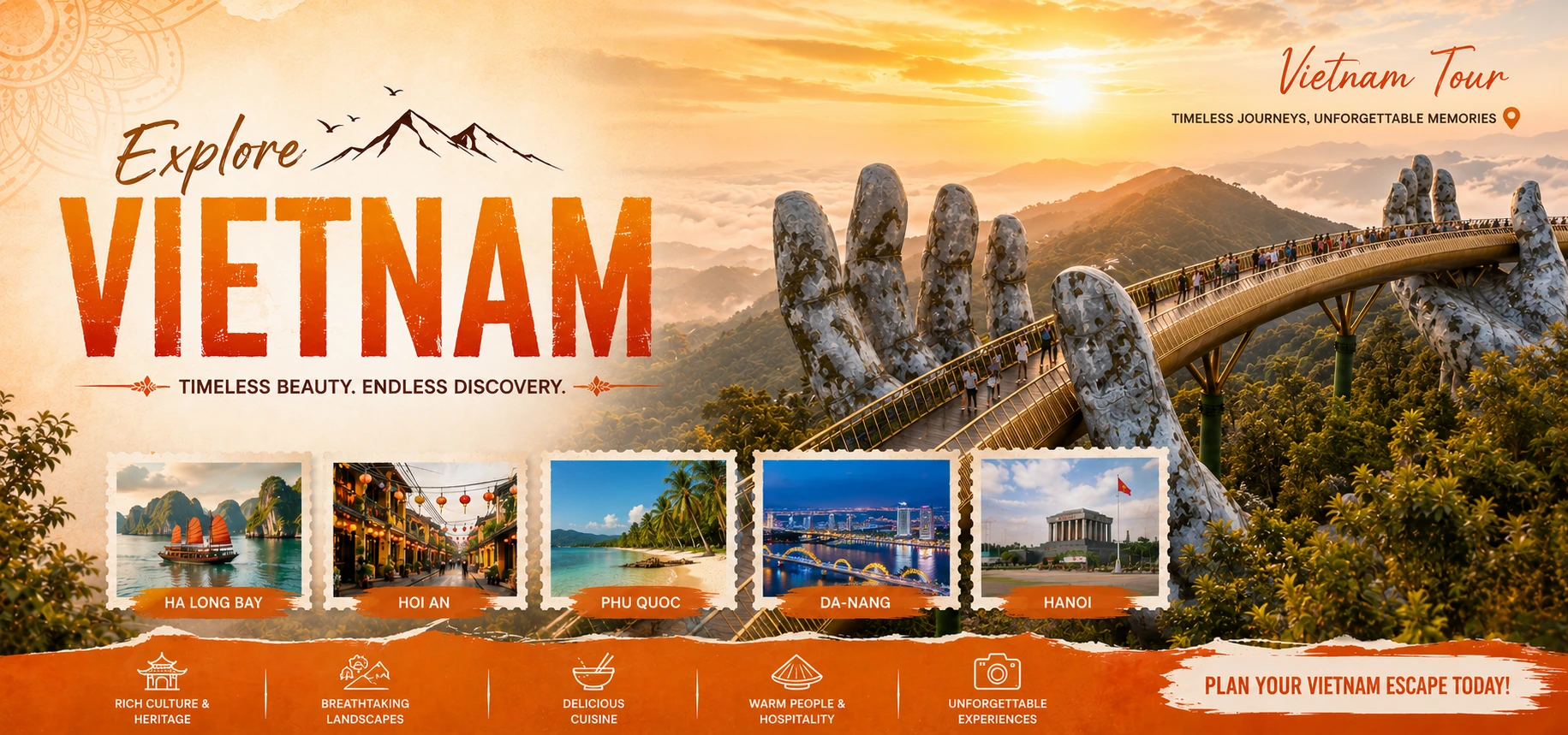 Vietnam Tour from India