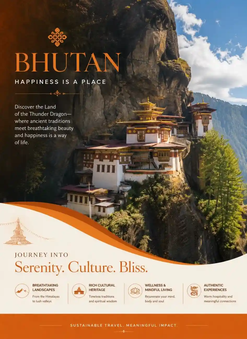 bhutan group tour package from Kerala with Touristhub Holidays
