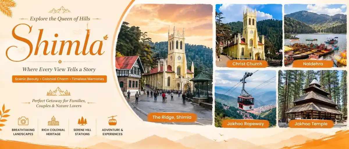 Shimla Manali Amritsar tour package from Chandigarh