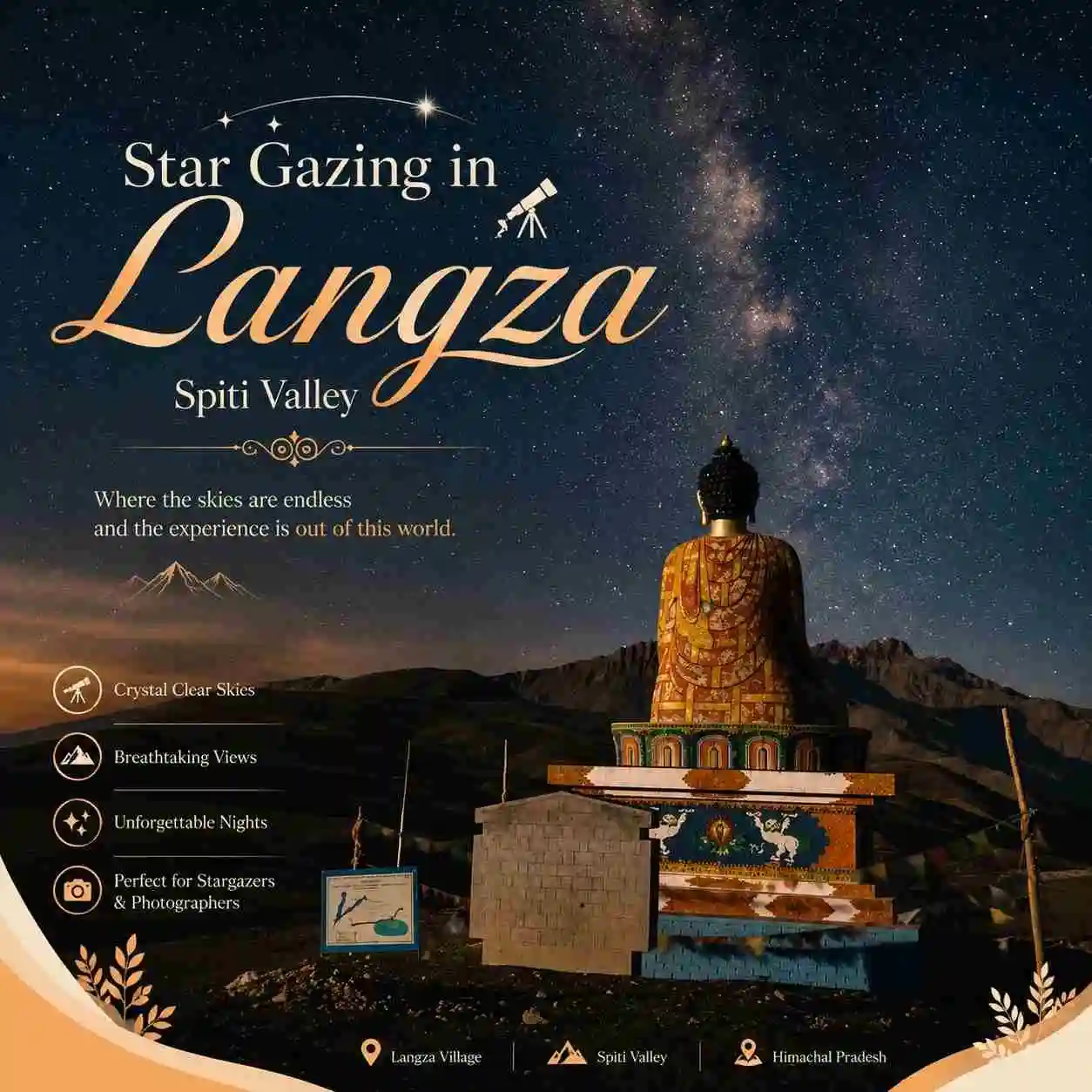 Shimla to Lahaul Spiti valley tour package