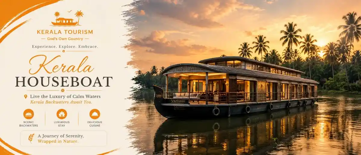 Alleppey backwater houseboat trip - Expert Kerala Tour Operator
