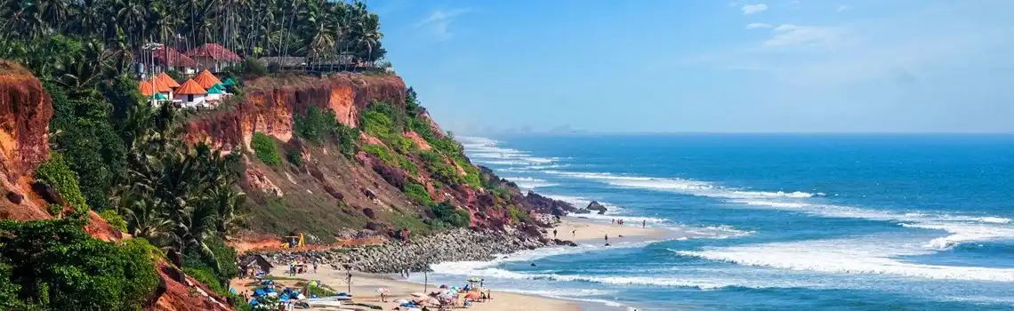 Varkala tour packages from Raipur  - Expert Kerala Tour Operator