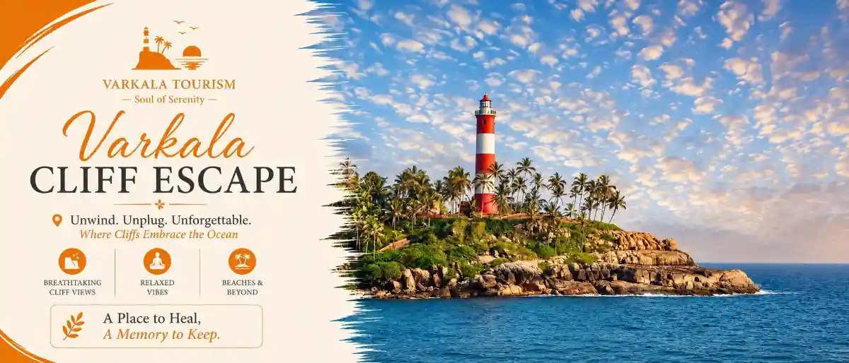 places to visit in Varkala from Pune
