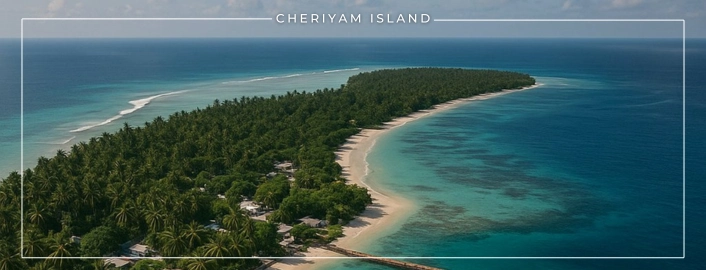 Lakshadweep Seaplane with Cherriyam Island