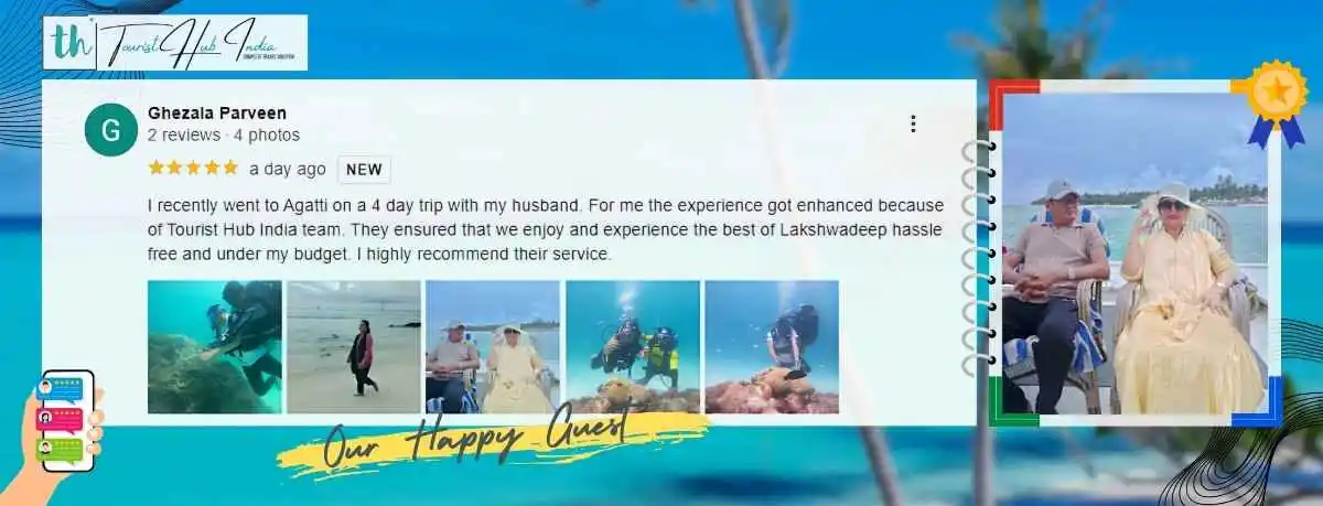 Bangaram island tour rewiew withTouristhub Holidays