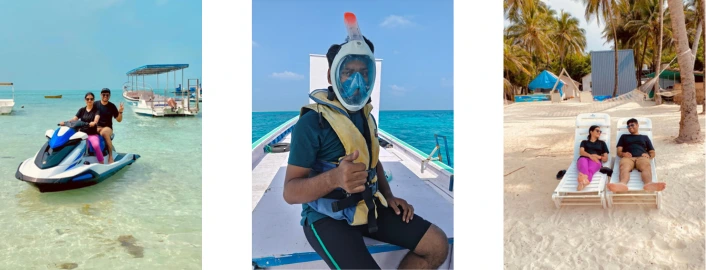Lakshadweep Seaplane tour package with Explore Touristhub Holidays
