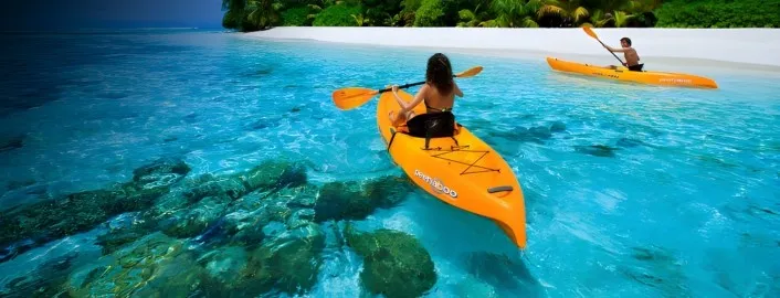 water sports activitis in your Lakshadweep package from Mangalore with Touristhub Holidays