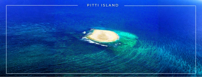 Lakshadweep Seaplane with Pitti Island