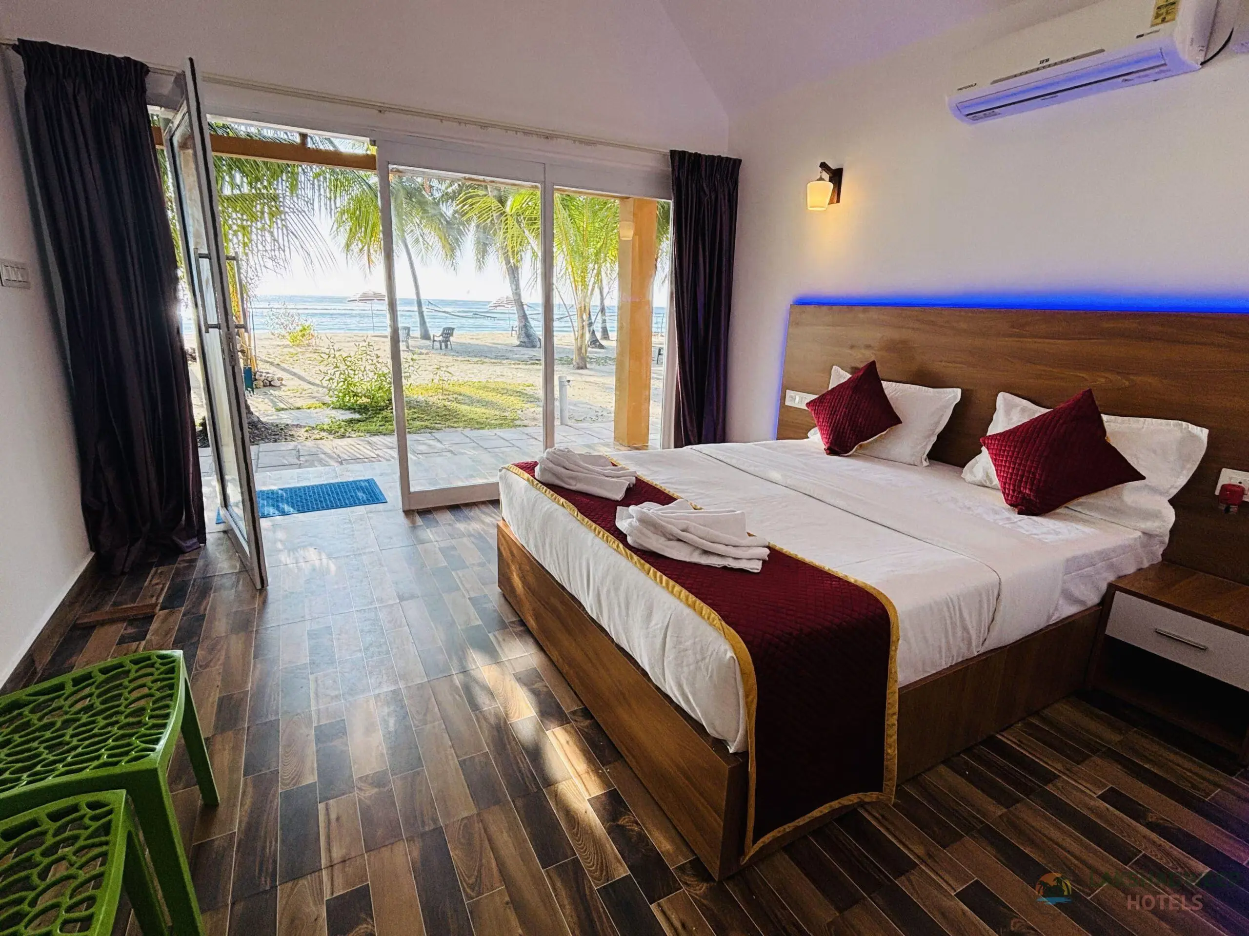 visit eastern beach private beach resorts in Lakshadweep