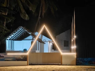 Sand bank resort accommodation