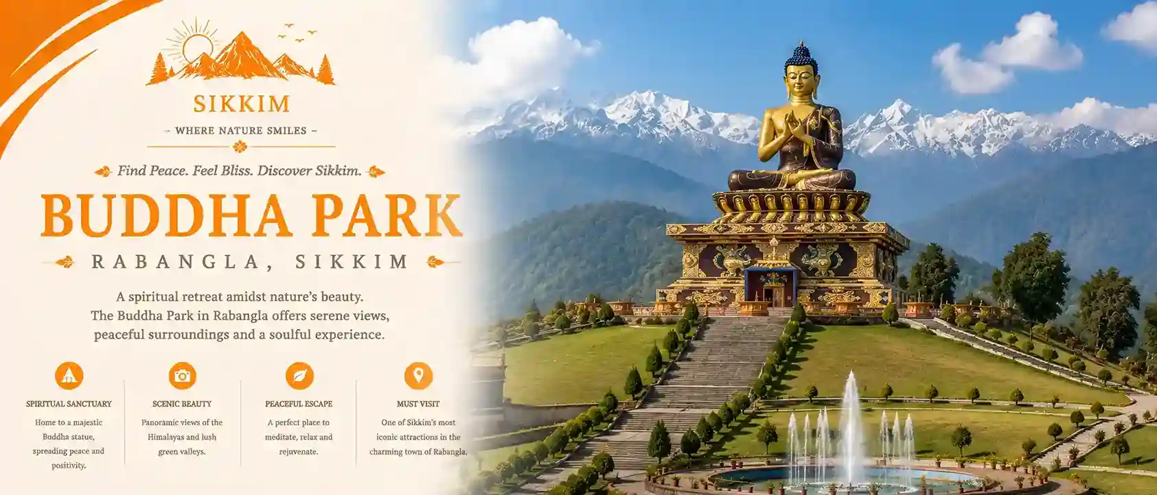 Visit Zero in your trip to Sikkim from Ahmedabad with Touristhub Holidays