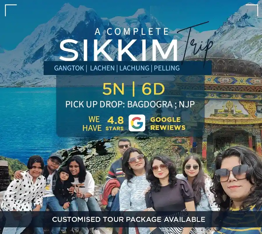 Sikkim darjeeling gangtok tour package from Patna with Touristhub Holidays