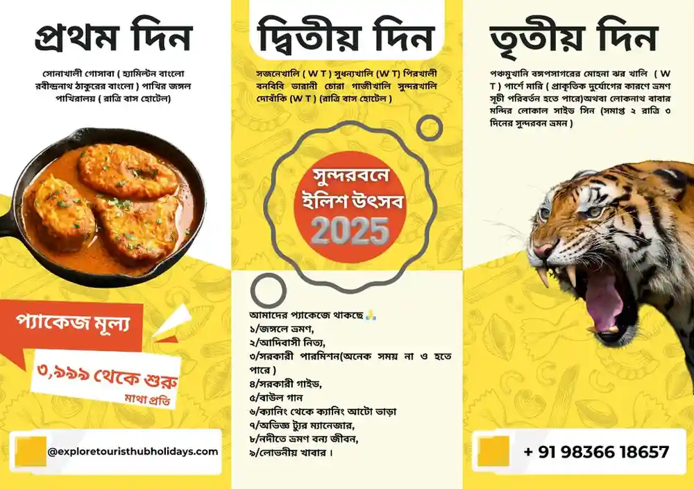 sundarban canning tour itinerary